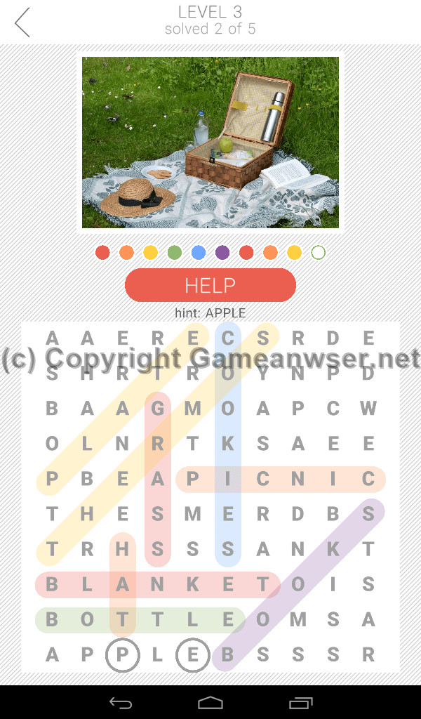 10x10 Word Search Level 3 Answers And Hints Game Answer