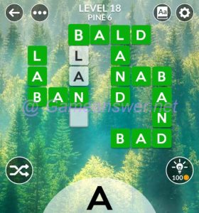 Wordscapes Level 18 Answers [ + Bonus Words ] - GameAnswer