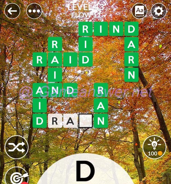 Wordscapes Level 43