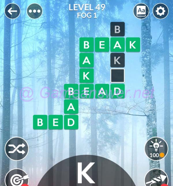 Wordscapes Level 49