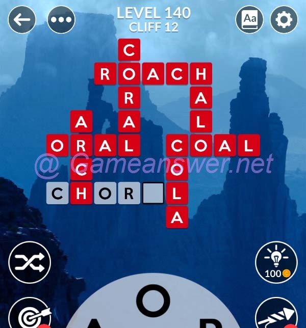 Wordscapes Level 140