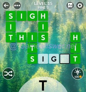 Wordscapes Level 15 Answers [ + Bonus Words ] - GameAnswer