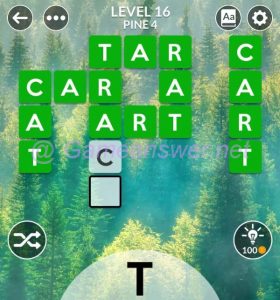 Wordscapes Level 16 Answers [ + Bonus Words ] - GameAnswer