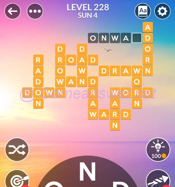 Wordscapes Level 228