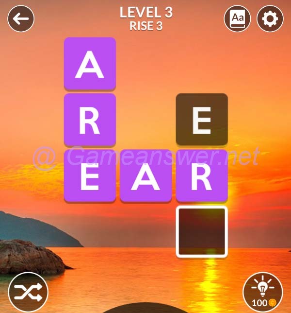 Wordscapes Level 3