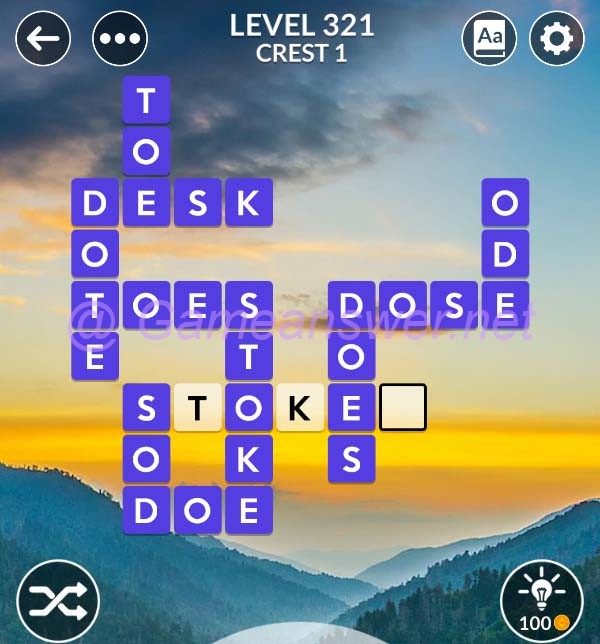 Wordscapes Level 321