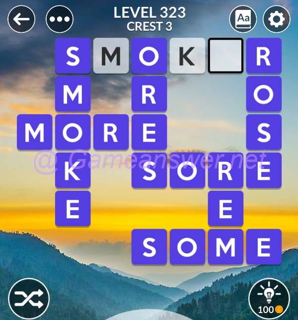 Wordscapes Level 323