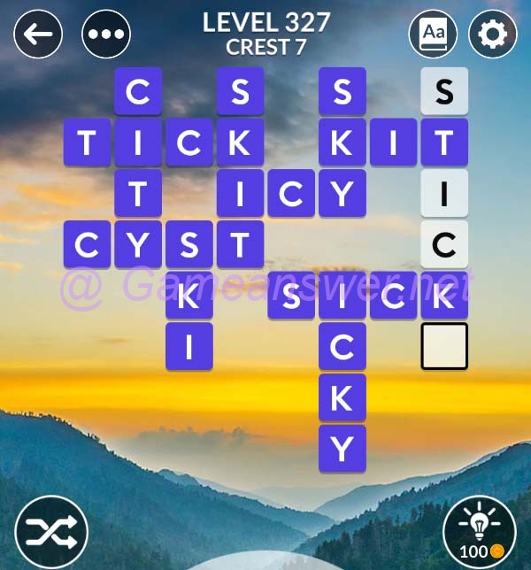 Wordscapes Level 327