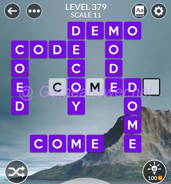 Wordscapes Level 379