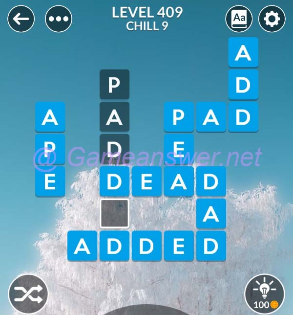 Wordscapes Level 409