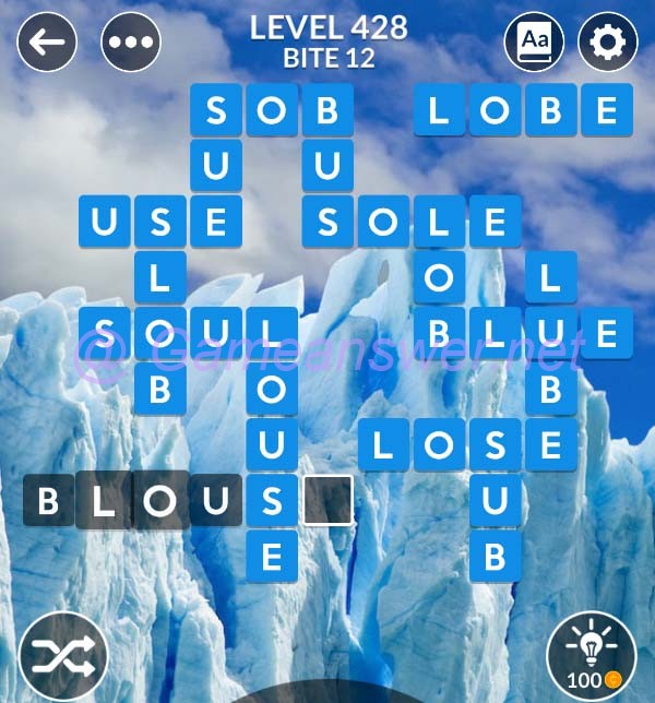 Wordscapes Level 428