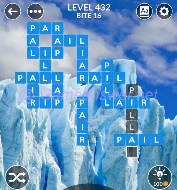 Wordscapes Level 432