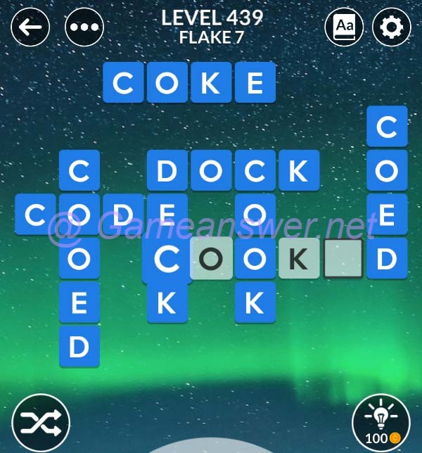 Wordscapes Level 439