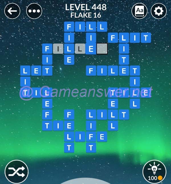 Wordscapes Level 448