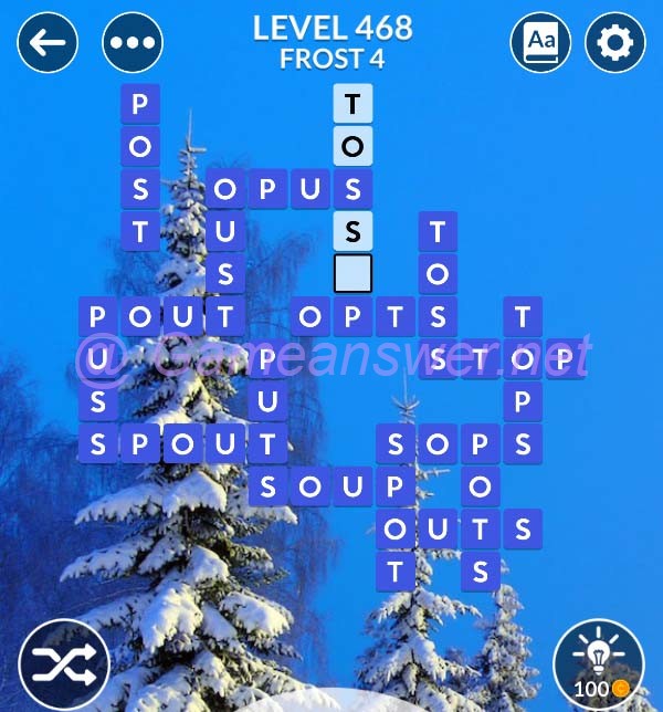 Wordscapes Level 468