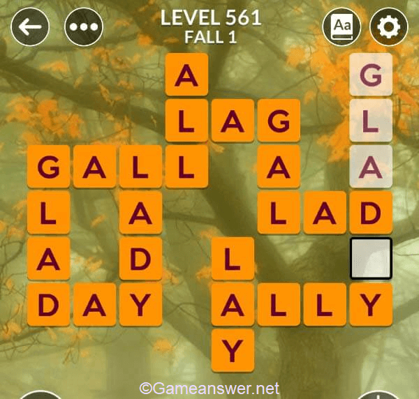 Wordscapes Level 561