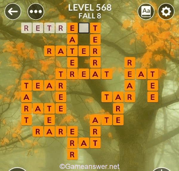 Wordscapes Level 568