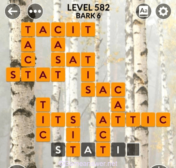 Wordscapes Level 582