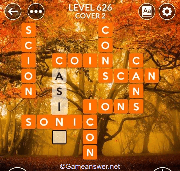 Wordscapes Level 626