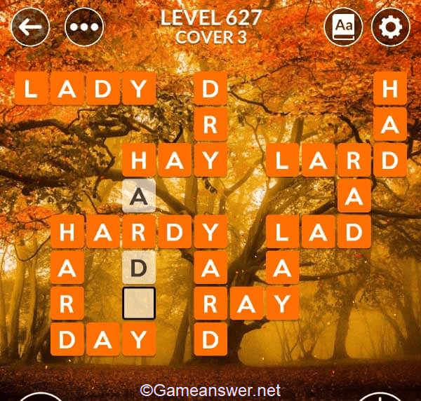 Wordscapes Level 627 Answers [ + Bonus Words ] - GameAnswer