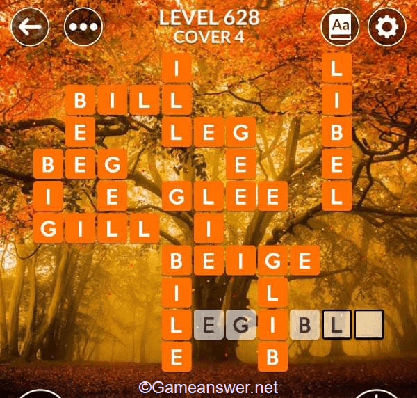 Wordscapes Level 628