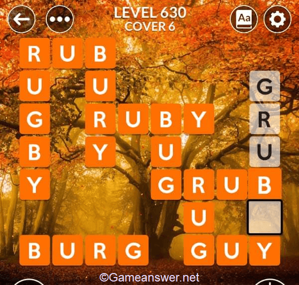 Wordscapes Level 630