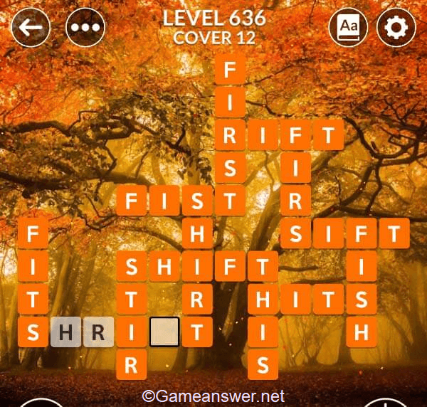 Wordscapes Level 636