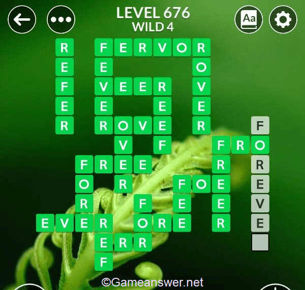 Wordscapes Level 676