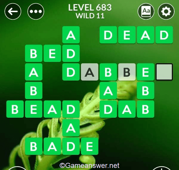 Wordscapes Level 683