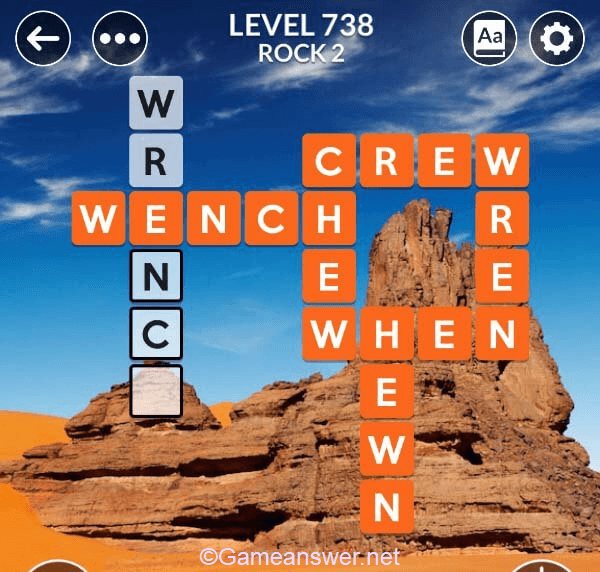 Wordscapes Level 738