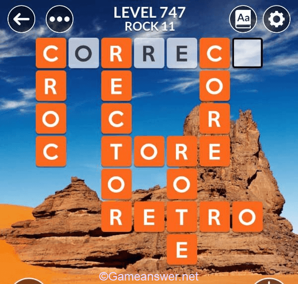 Wordscapes Level 747