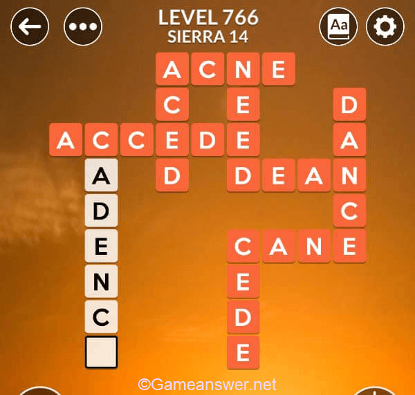 Wordscapes Level 766