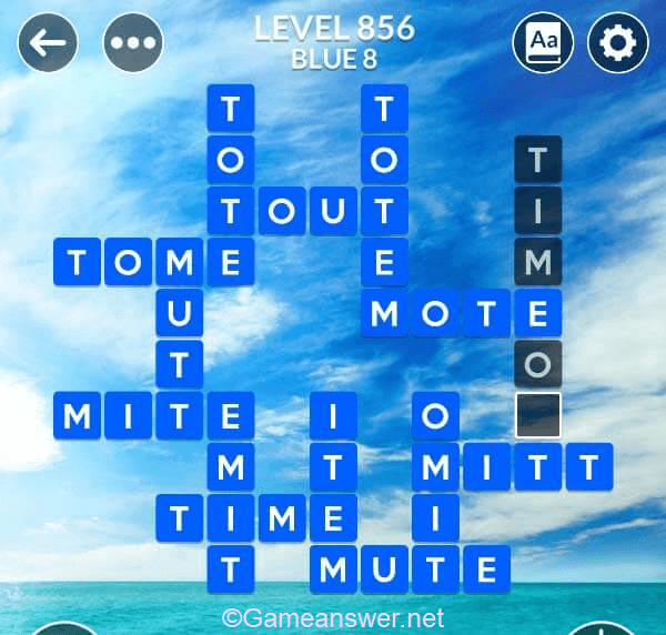 Wordscapes Level 856