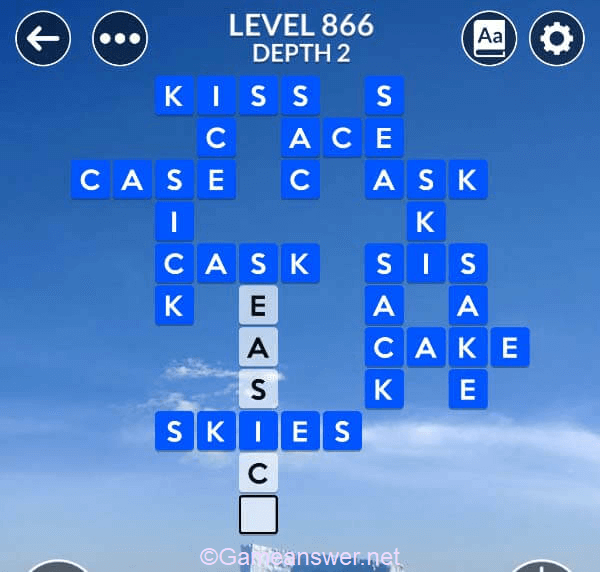 Wordscapes Level 866