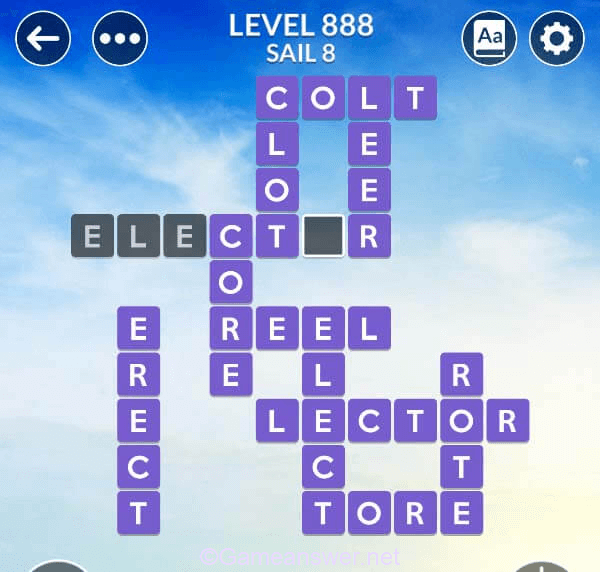 Wordscapes Level 888