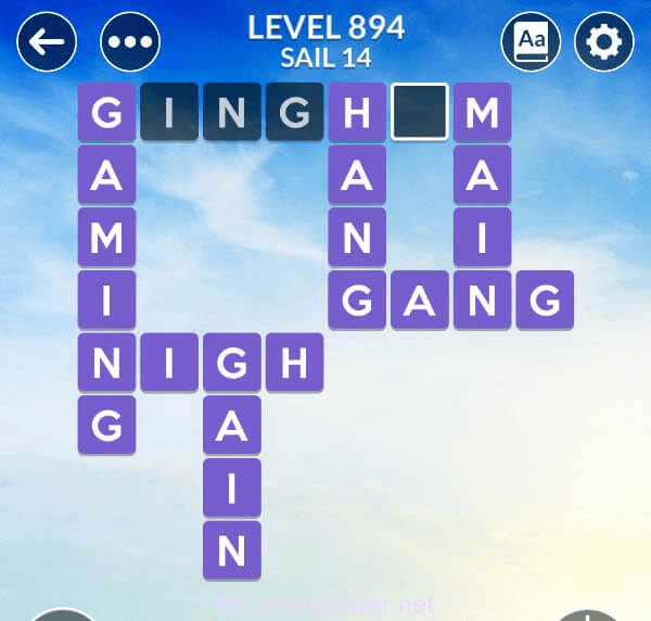 Wordscapes Level 894