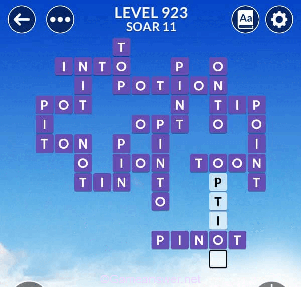 Wordscapes Level 923