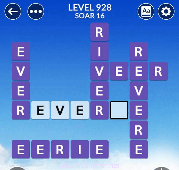 Wordscapes Level 928