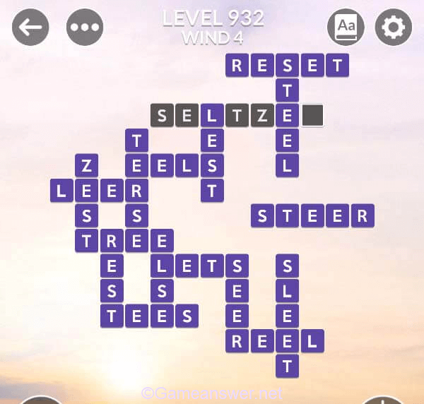 Wordscapes Level 932