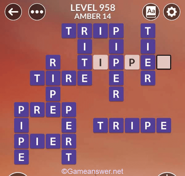 Wordscapes Level 958