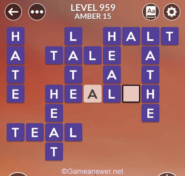 Wordscapes Level 959