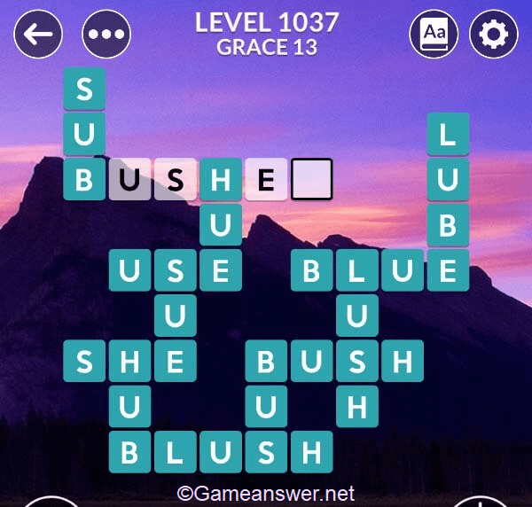 Wordscapes Level 1037