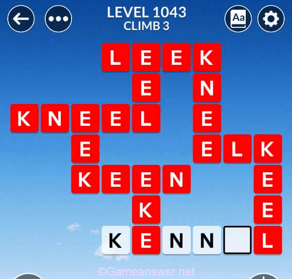 Wordscapes Level 1043