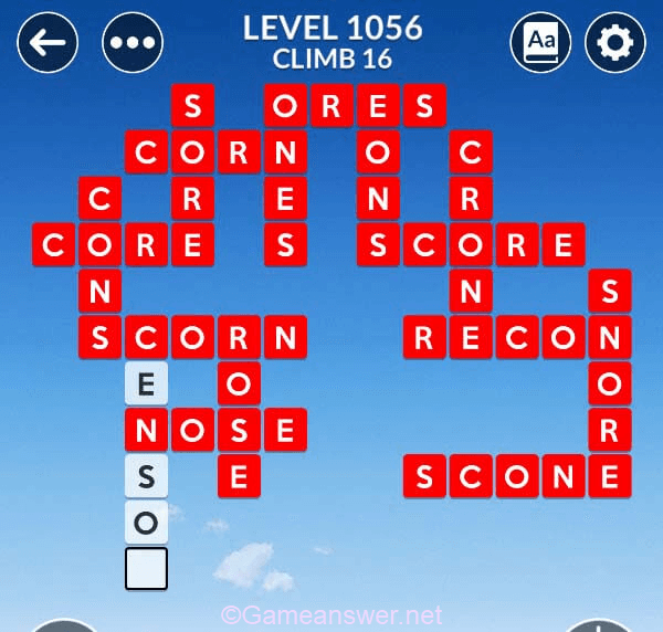 Wordscapes Level 1056