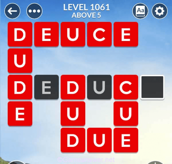 Wordscapes Level 1061