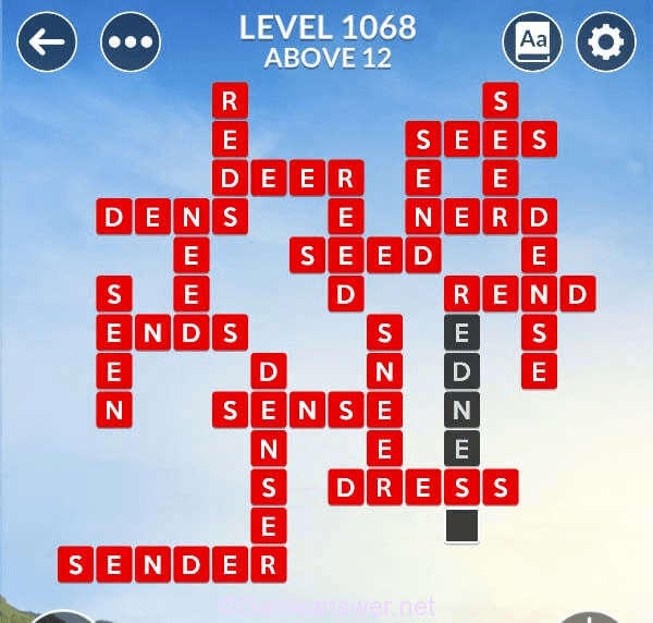 Wordscapes Level 1068