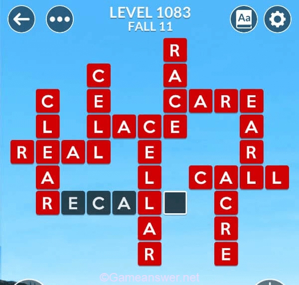 Wordscapes Level 1083