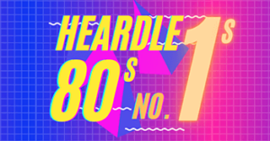 Heardle 80s NO 1s January 7 2024